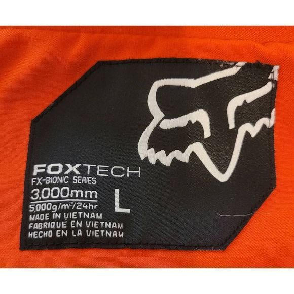 FoxTech FX Bionic Series Jacket Full Zip Womens Size L 3000mm/5000g/m/24hr - Picture 4 of 8